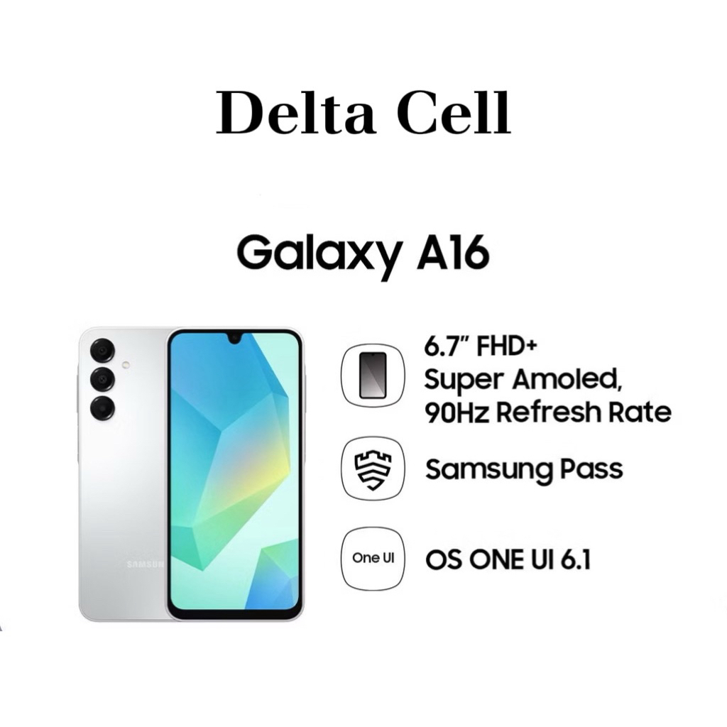 Hp Samsung Galaxy A16 ram 8/128, garansi resmi