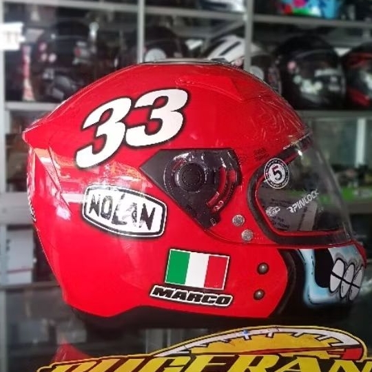 HELM NOLAN N60-5 GEMINI REPLICA MELANDRI SIZE L