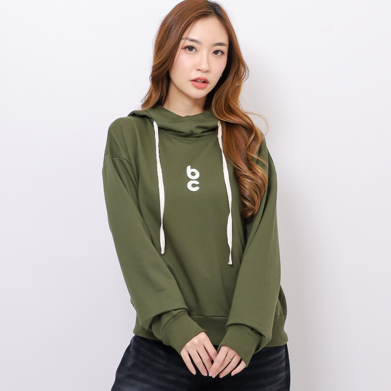 Beyond Closet Elda Hoodie - Hoodie Lengan Panjang Wanita Simple Polos