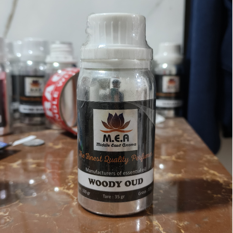 BIBIT PARFUM BY MEA ((WOODY OUD)) KEMASAN SEGEL KALENG 100 GRAM / WOODY OUD