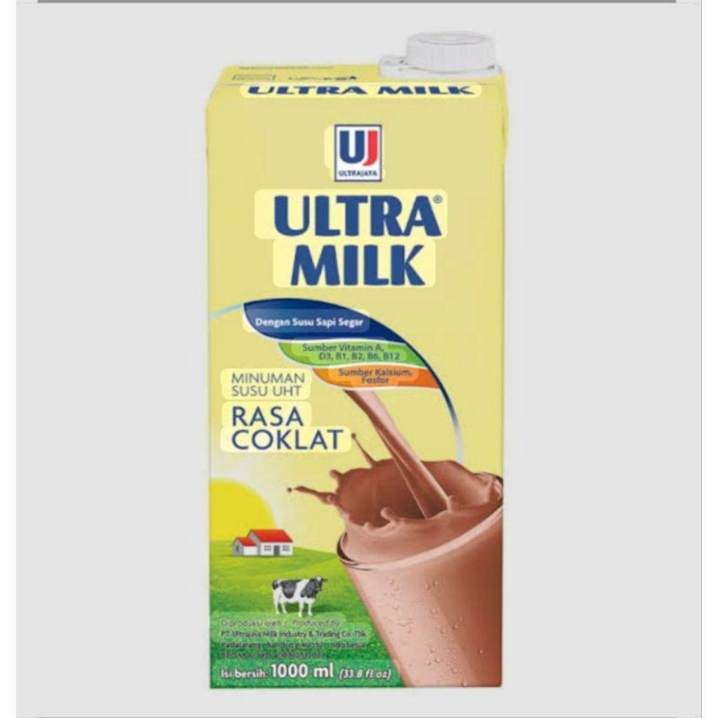 

ULTRAMILK SUSU UHT COKLAT 1000 ML