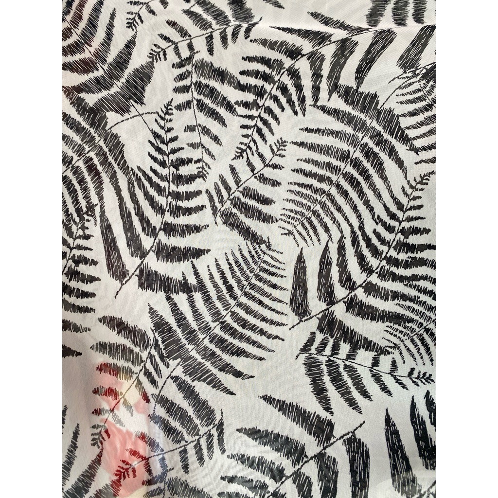 Kain Sifon Motif - Sifon Motif Premium - Sifon Garmend - Meteran