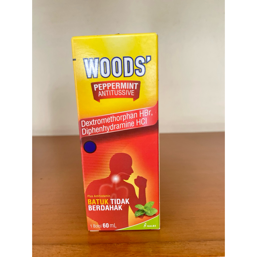 

Woods Peppermint Anititussive sirup 60 ml