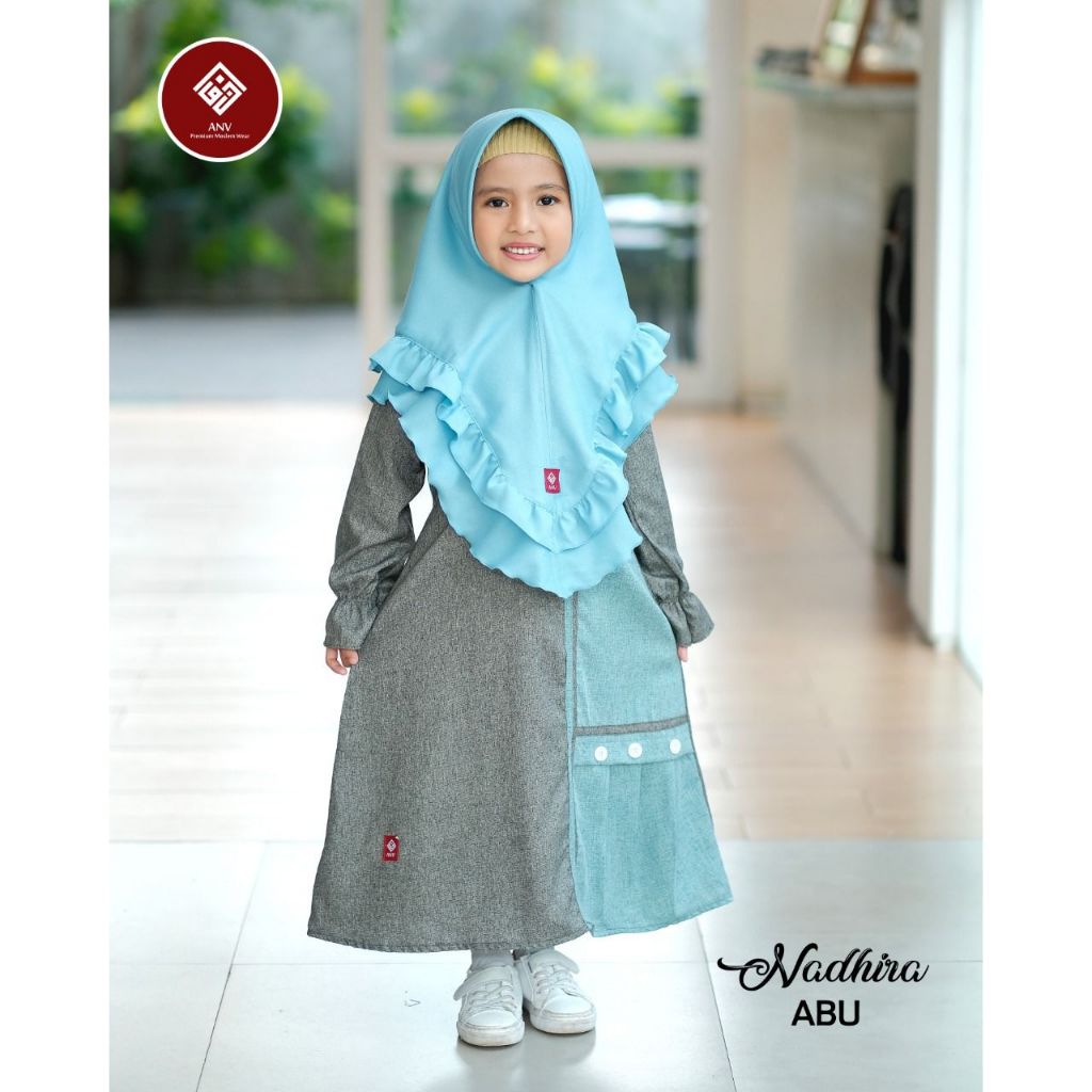 GAMIS ANAK PEREMPUAN NADIRA GAMIS ANV