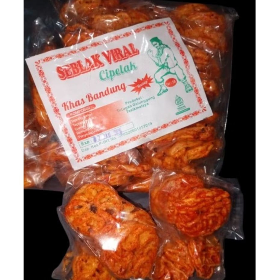 

Terhott!! Kerupuk Seblak Rafael Mawar Pedas Nampol! Wajib Coba!! || 1 Pack isi 25 pcs (500 an)