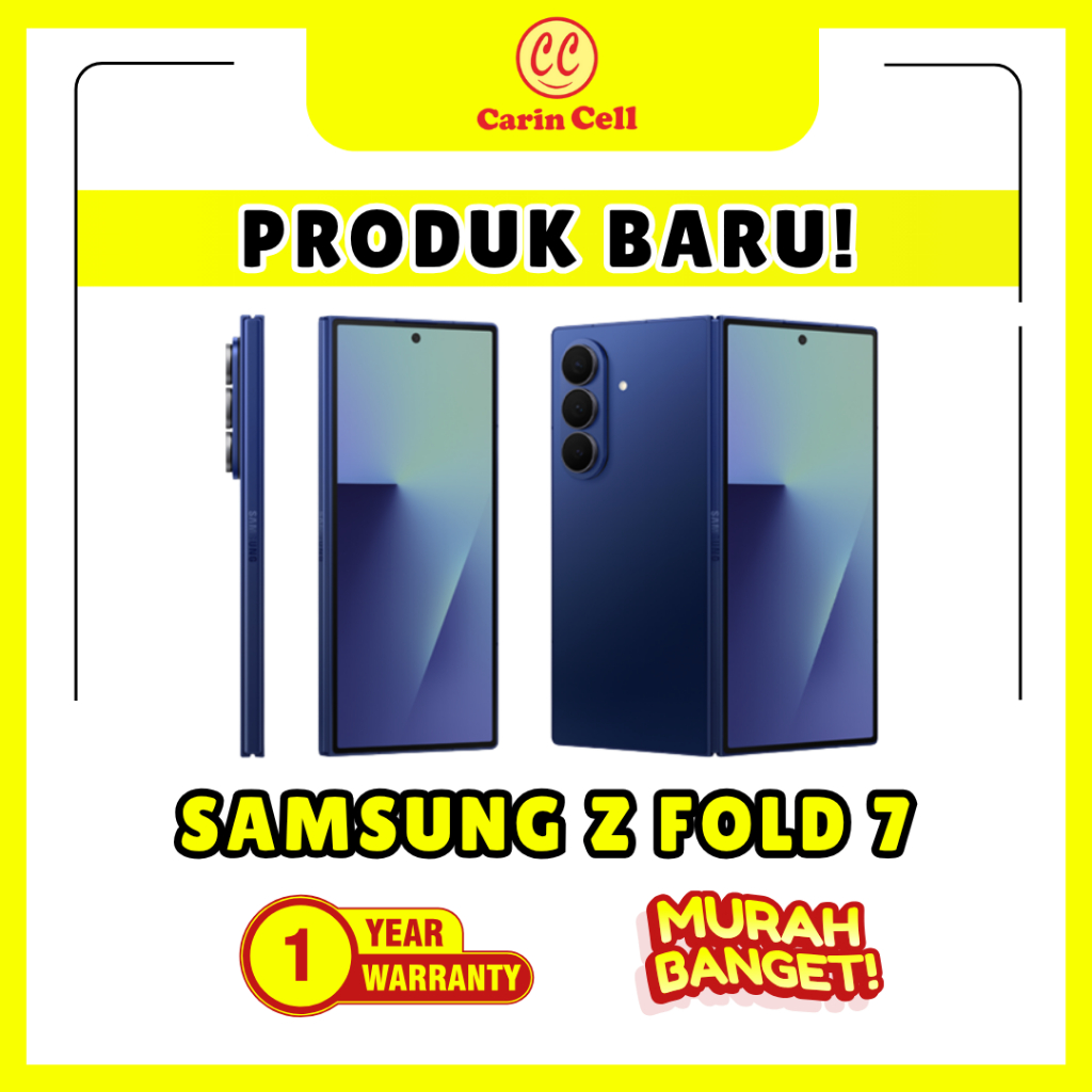 SAMSUNG Z FOLD 7 RAM 12/1 TB GARANSI RESMI
