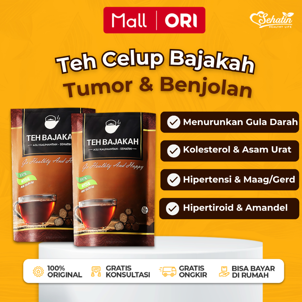 

Sehatin Teh Celup Bajakah Asli Kalimantan Akar Kayu Bajakah