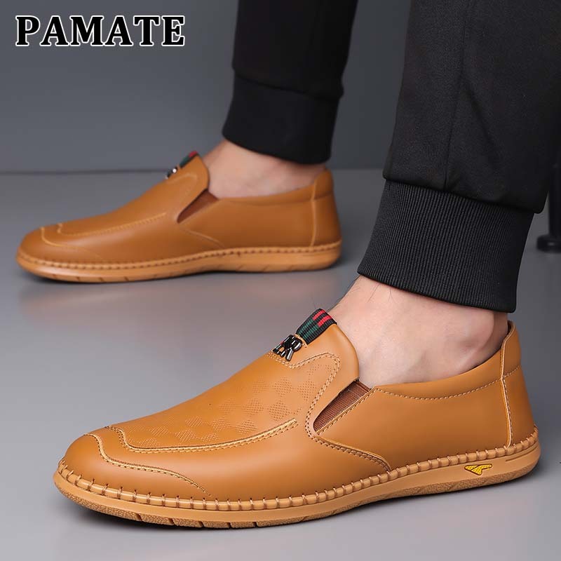 PAMATE sepatu loafers pria formal sepatu casual pria  hiking