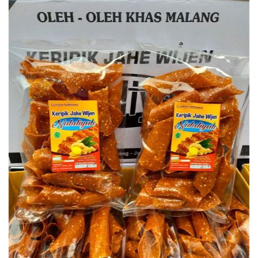 

Keripik Jahe Wijen Nahdiyah - Kripik Jahe Manis - Keripik Jahe Khas Malang - Keripik Wijen Jahe - Kripik Jahe Lengket - Keripik Jahe Caramel Karamel