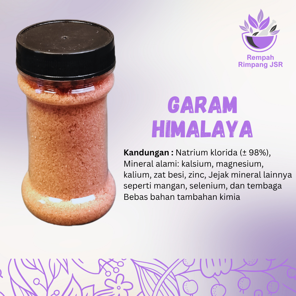 

Garam Himalaya Salt • Himsalt Original Non Rafinasi Kecil Ekonomis Besar