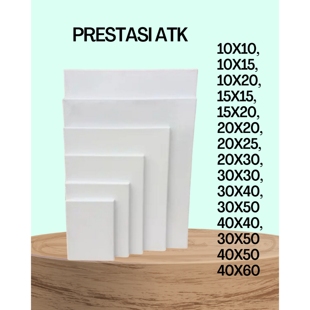 

KANVAS LUKIS UKURAN 10X10, 10X15, 10X20, 15X15, 15X20, 20X20, 20X25, 20X30, 30X30, 30X40, 40X40, 30X50, 40X50 DAN 40X60