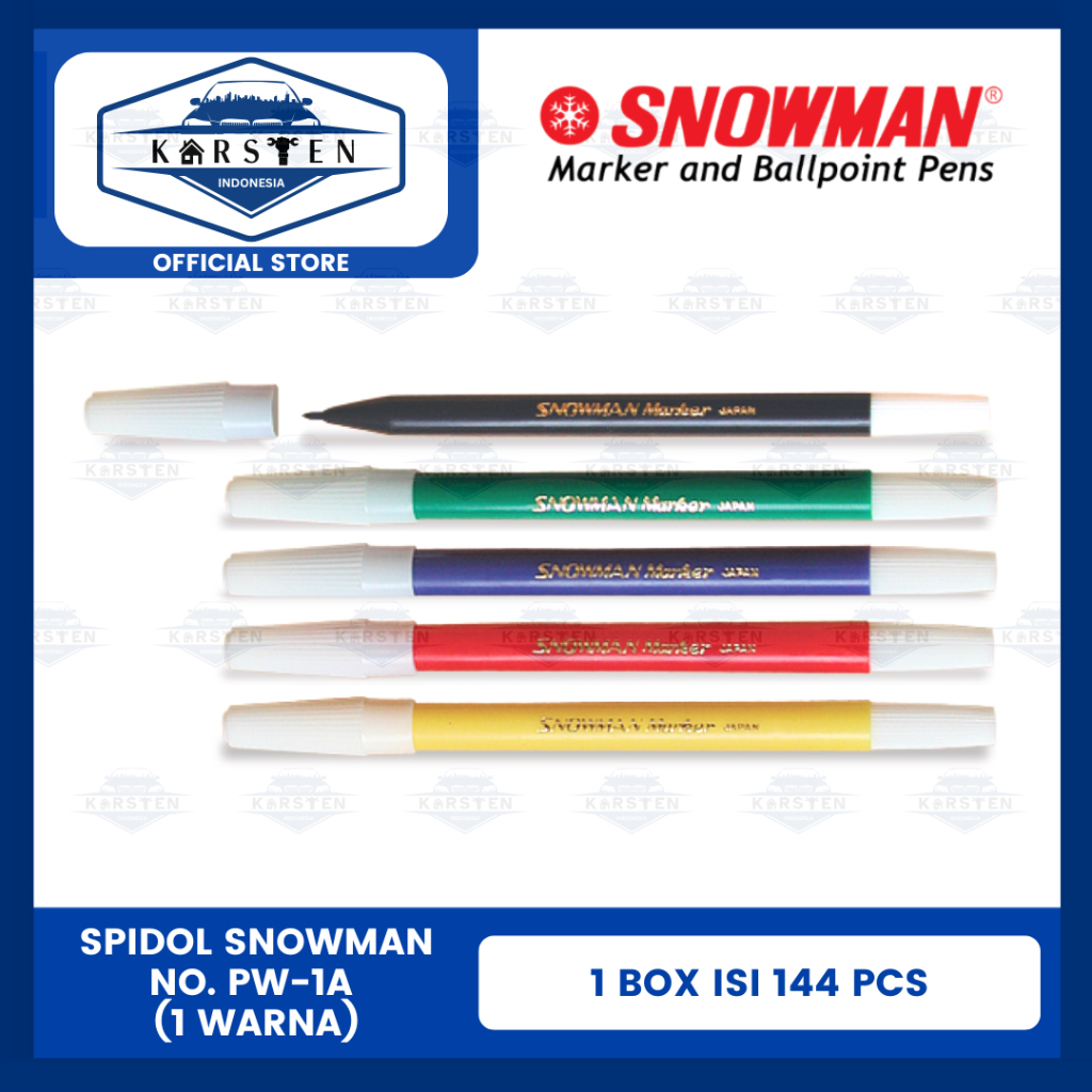 

Marker | Spidol Kecil Snowman PW-1A (1 Warna)