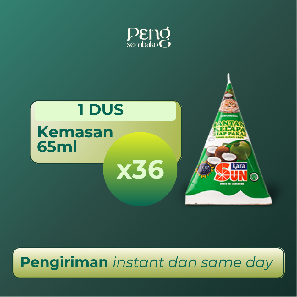 

SUN KARA Santan Kelapa (65ml x 36pcs)