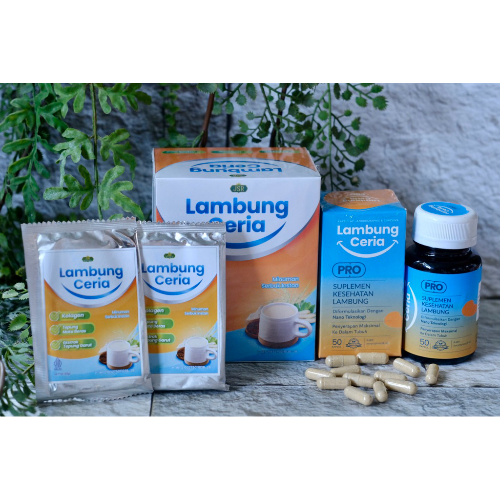 

Paket LAMBUNG CERIA JSR - Rekomendasi dr.Zaidul Akbar - Formula lengkap untuk permasalahan lambung