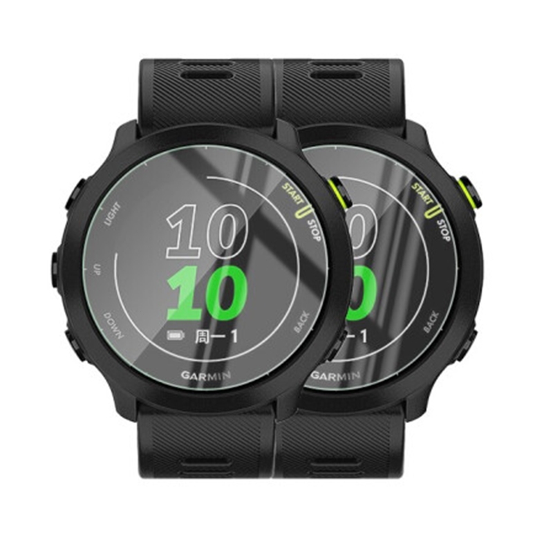 Tempered Glass Screen Protector Film For Garmin Forerunner 158 55 Smartwatch 9H LTE 2.5D Anti-scratc
