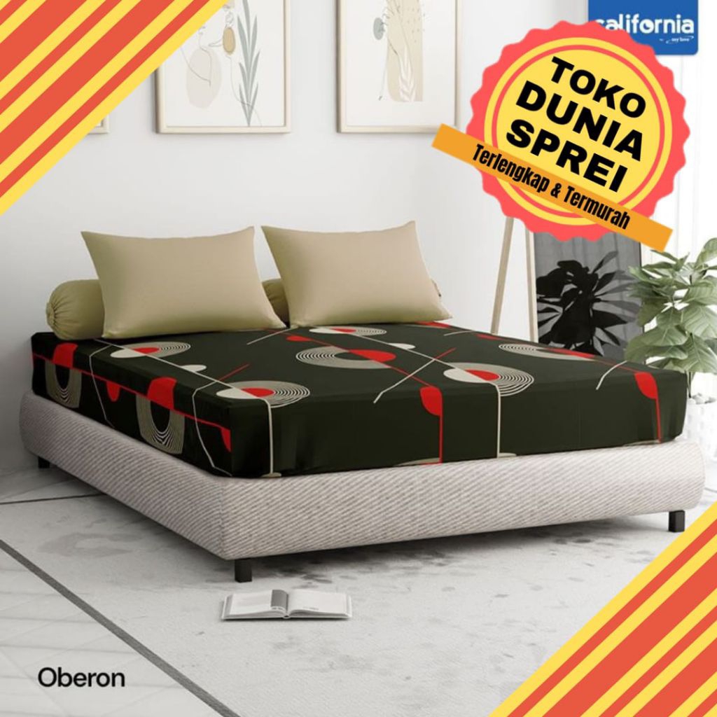 Sprei California 180x200 motif Oberon