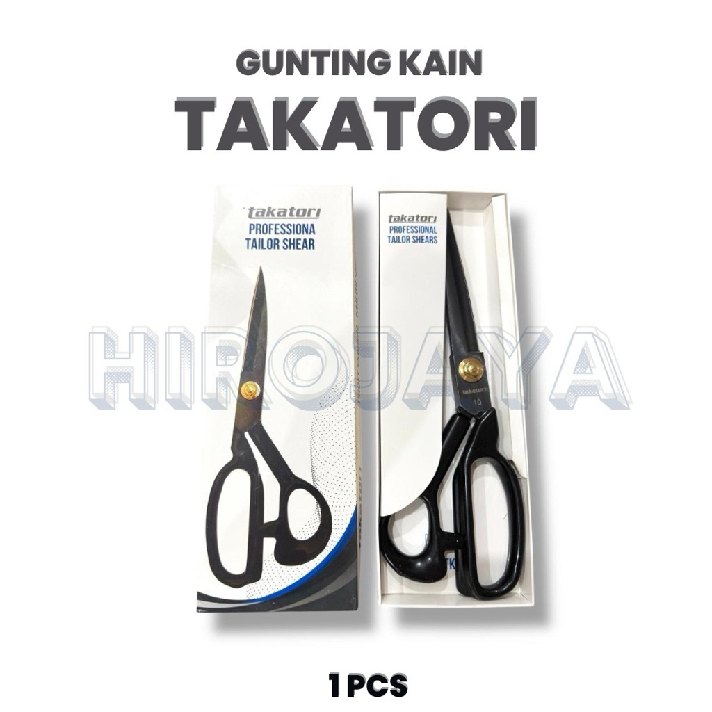 

Gunting Kain Takatori Professional Tailor – Per Pcs (Size 8”–11”)
