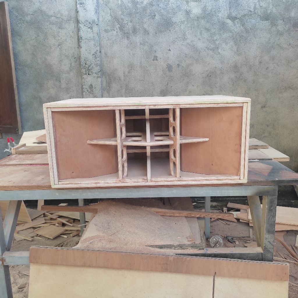 box cla 8 inc dobel box miniatur subwoofer