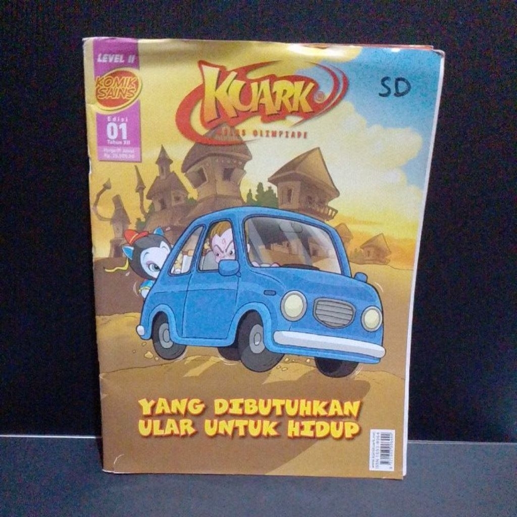 buku anak-anak kuark yang di butuhkan ular untuk hidup
