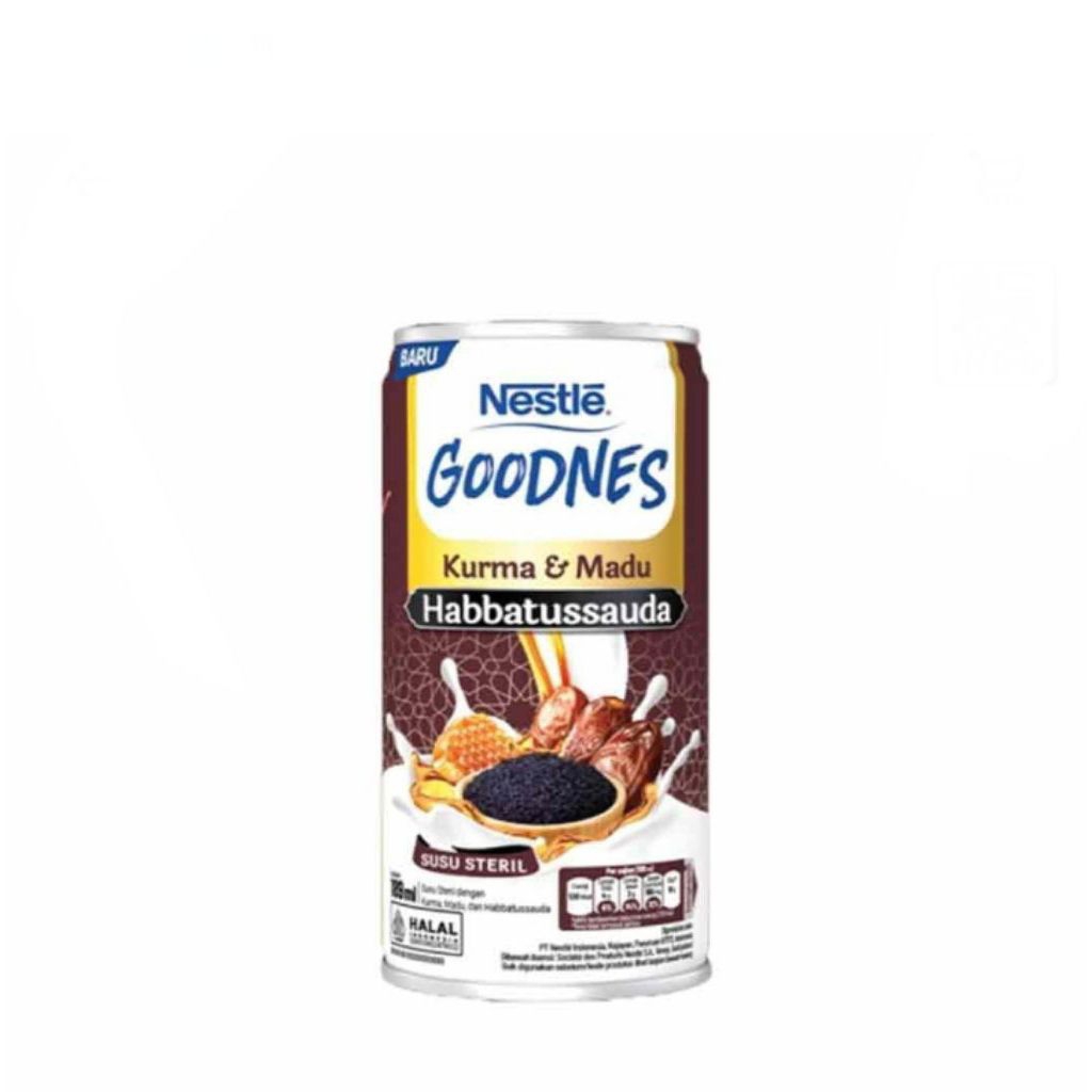 

NESTLE GOODNES SUSU STERIL KURMA MADU HABATUSAUDA