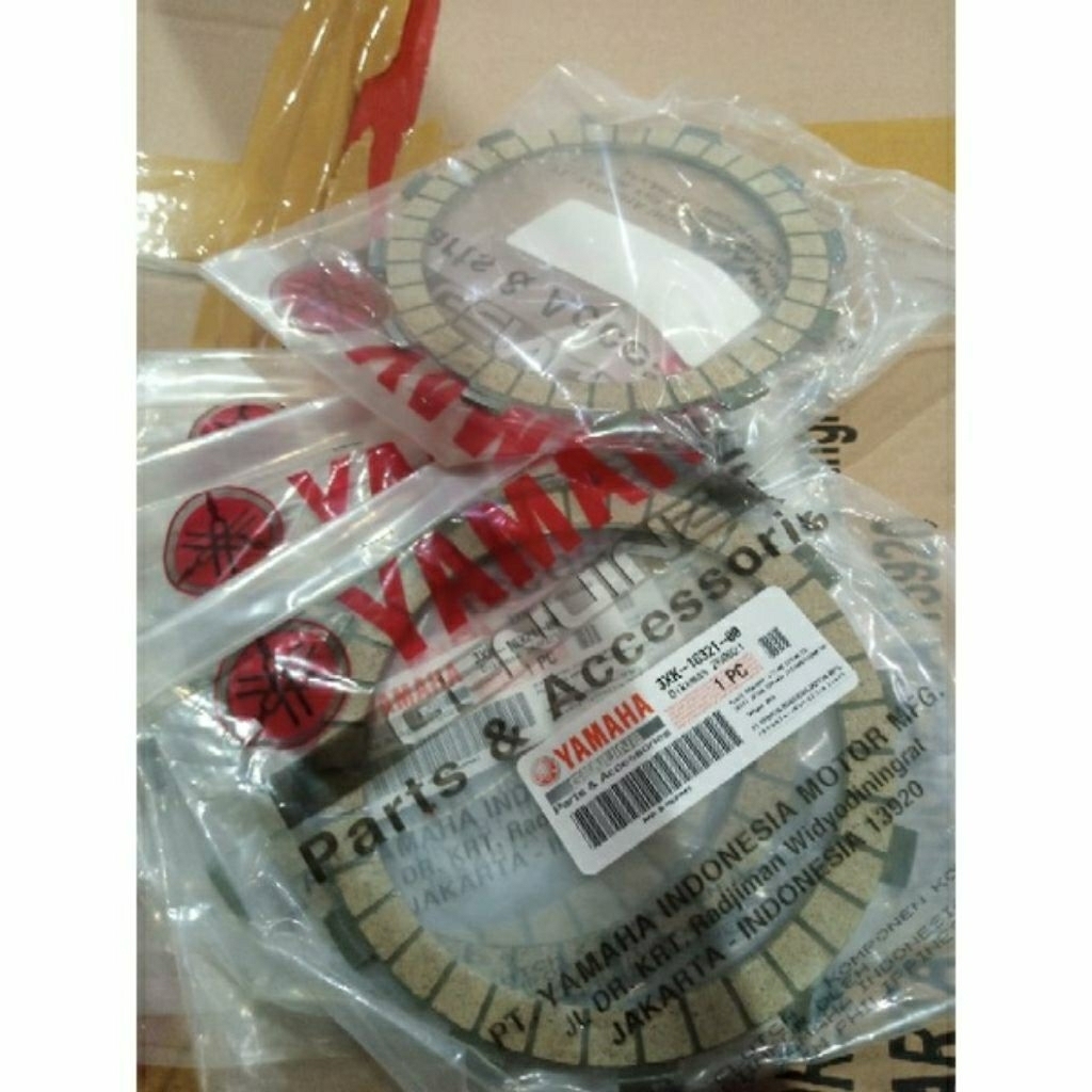 KAMPAS KOPLING ORIGINAL YAMAHA Genuine part YZ 250X, WR450F/ PLATE FRICTION (YZ250) 3XK-16321-00