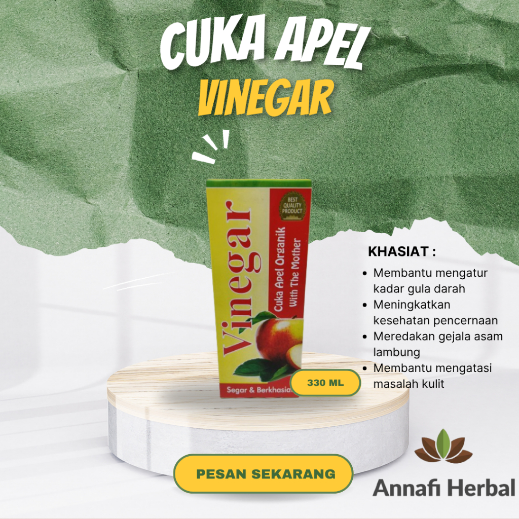 Cuka Apel Vinegar