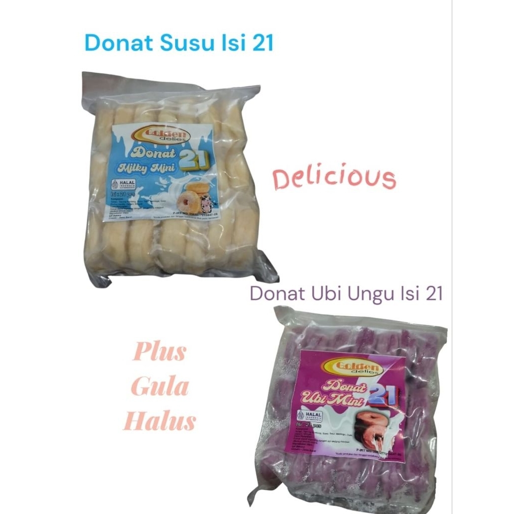 

Delies Donat Susu/Donat Ubi Ungu Frozen Isi 10 / 21