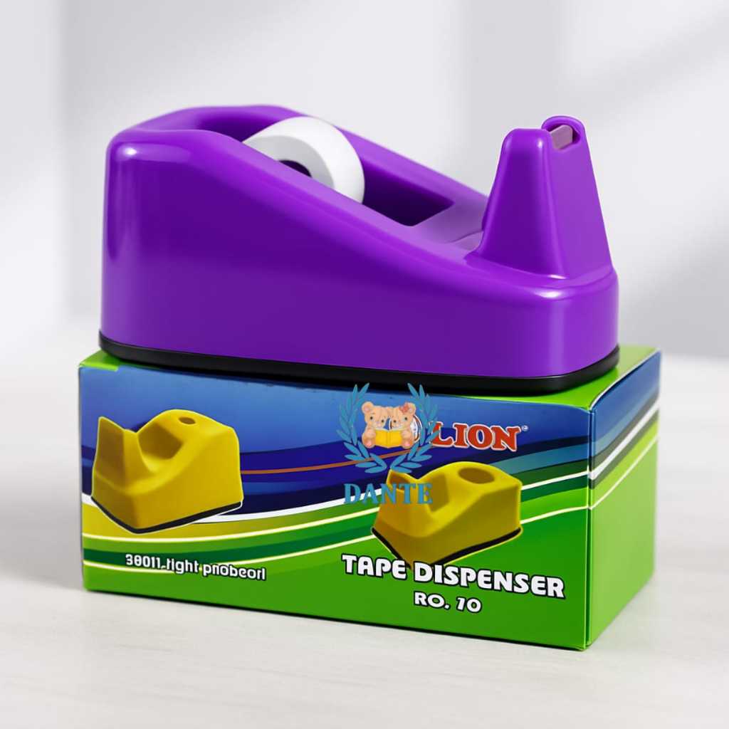 

Tape Dispenser Lion No.20 - tempat selotip kecil