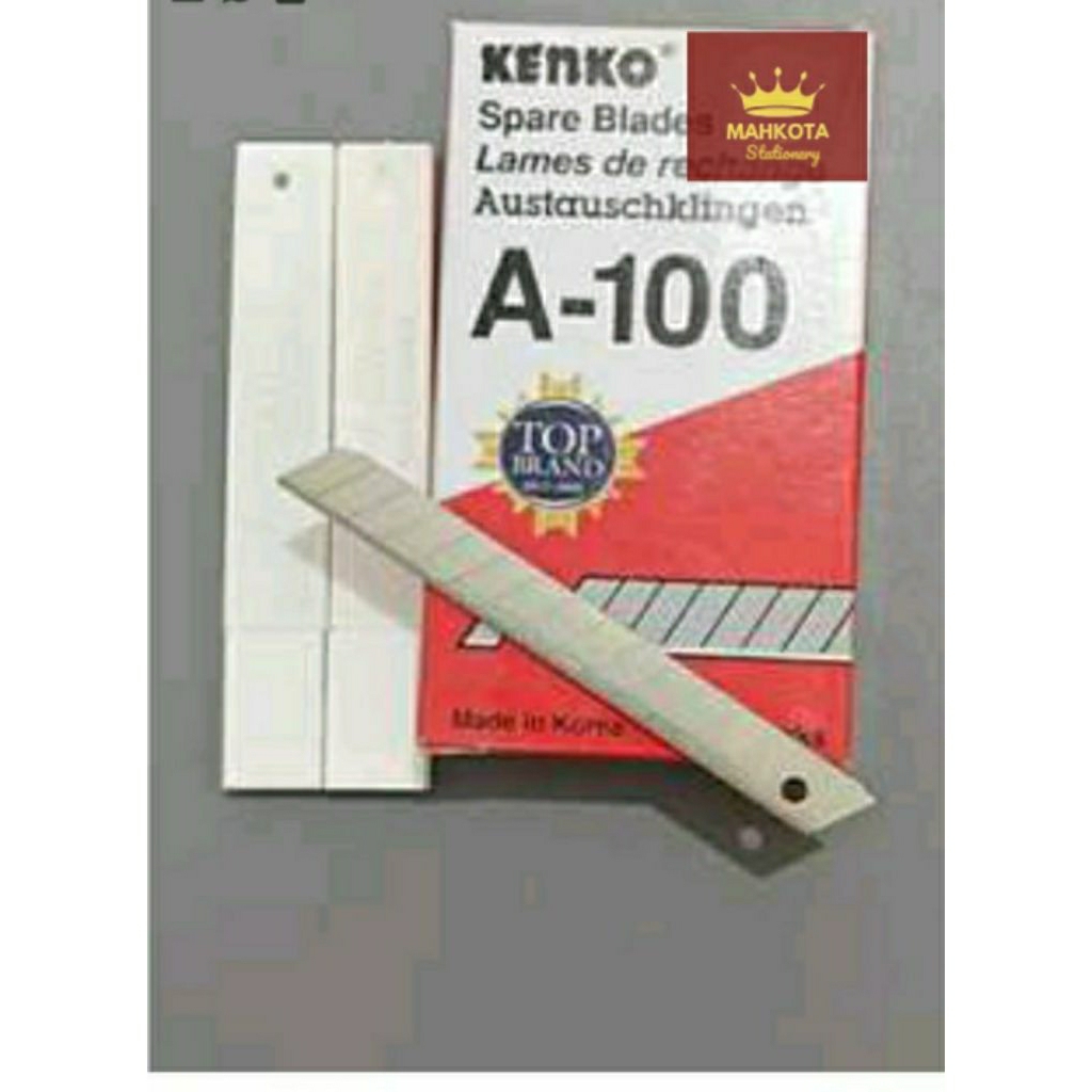 

Refil Isi Cutter Blades Kenko A-100/Isi Cutter 1 Tube pack 12 Tube