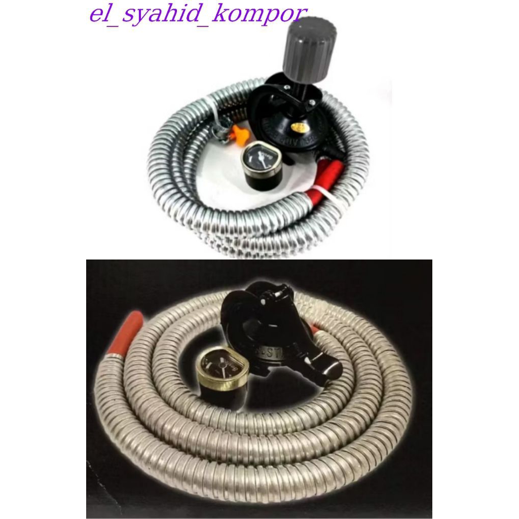 Regulator destec starcam/destec COM(regulator+selang gas spiral)