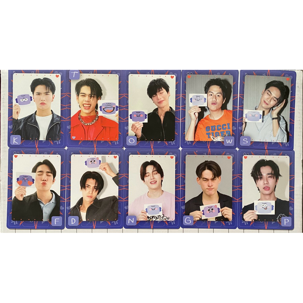 [Ready Stock] CC Off GMMTV Mood Quest Collection NEW TUI WINNIE SATANG FORCE PERTH DUNK GAWIN KEN OH