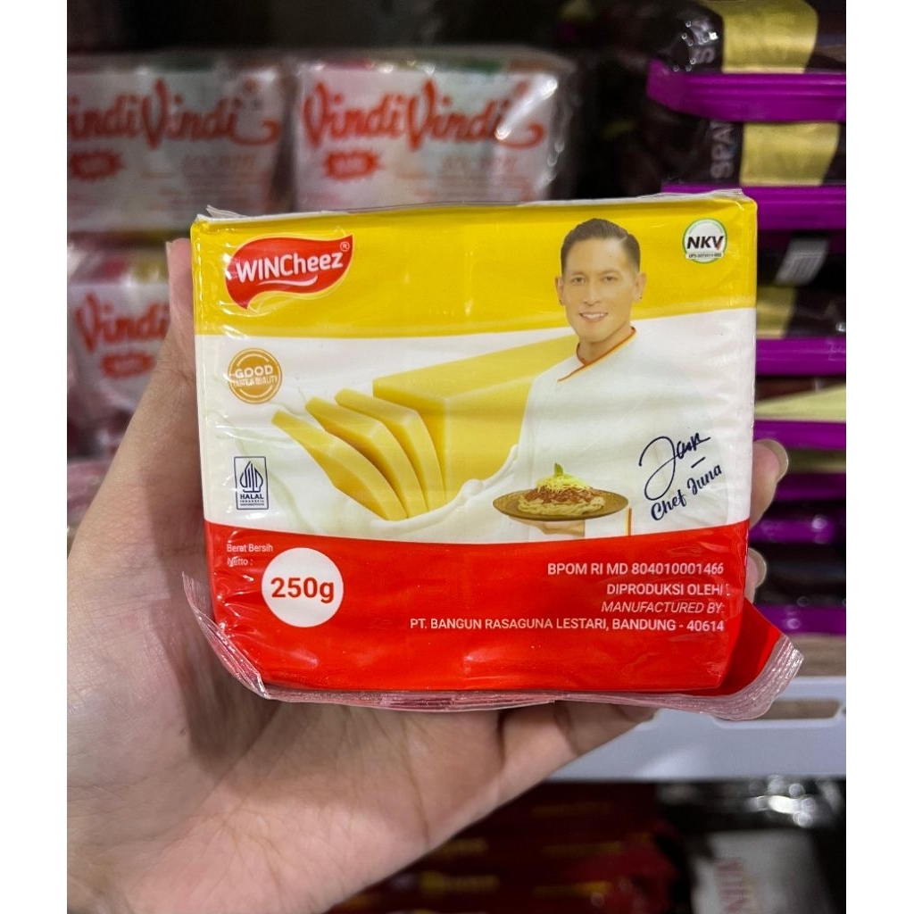 

Keju WINCheez 250 gram / Keju Cheddar