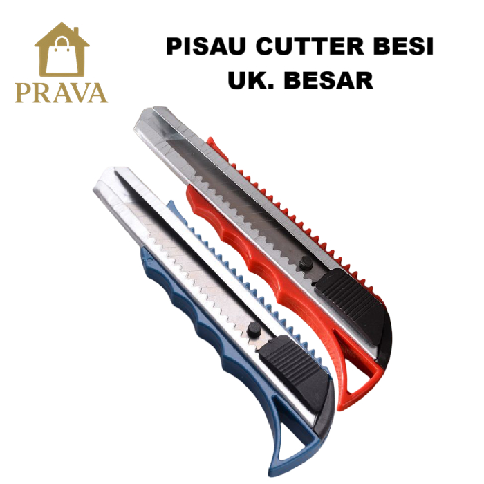 

PRAVA Pisau Cutter Besi Ukuran Besar Pemotong Murah
