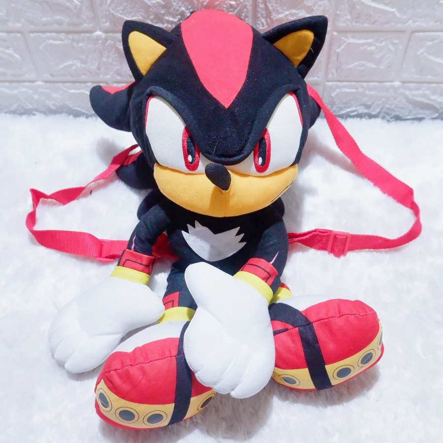 Tas Boneka Sonic Shadow Original