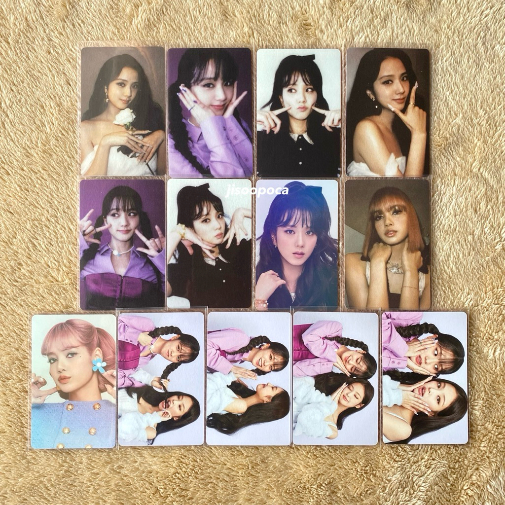 BLACKPINK SG 2022 — lisa jisoo jennie sg22 season’s greeting greetings photocard pc official pre ord