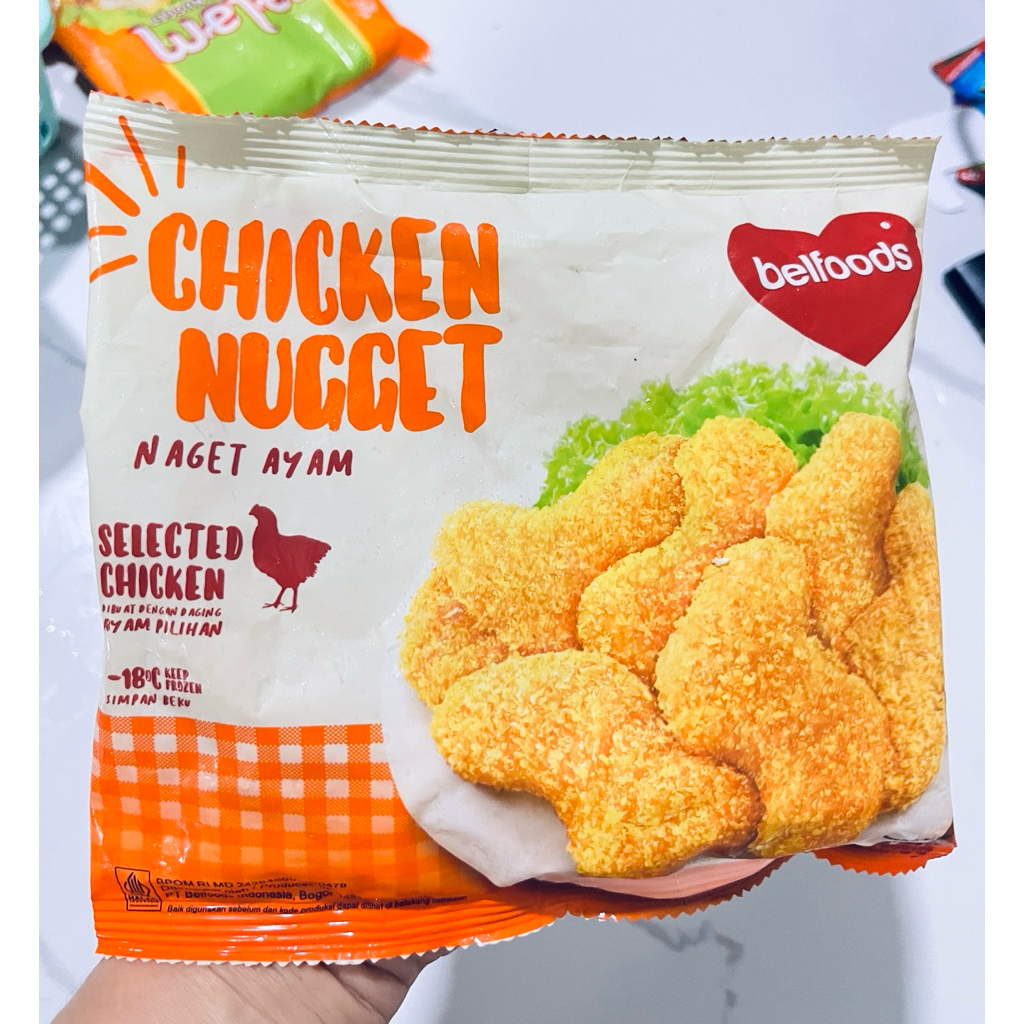 

Nugget ayam BELLFOODS chicken nugget 170gr