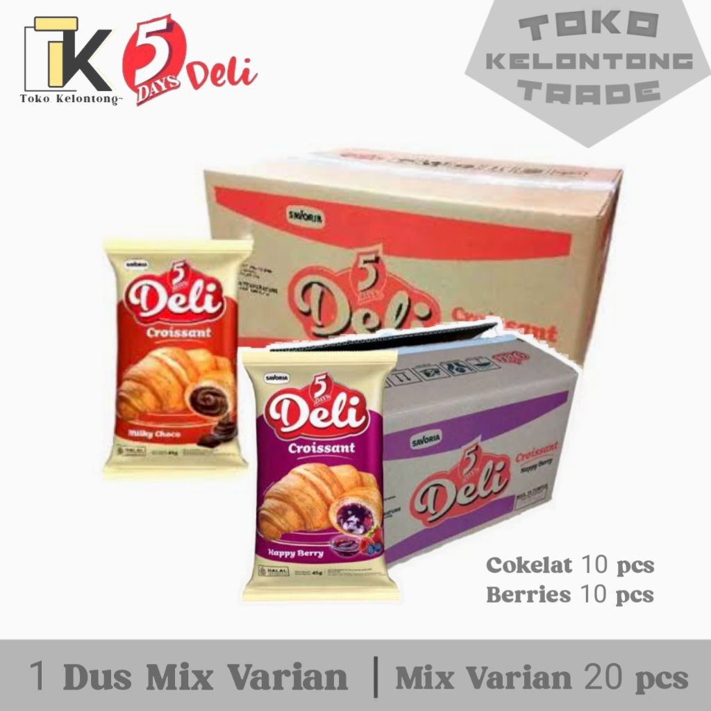 

5 DAYS Deli Croissant 45g