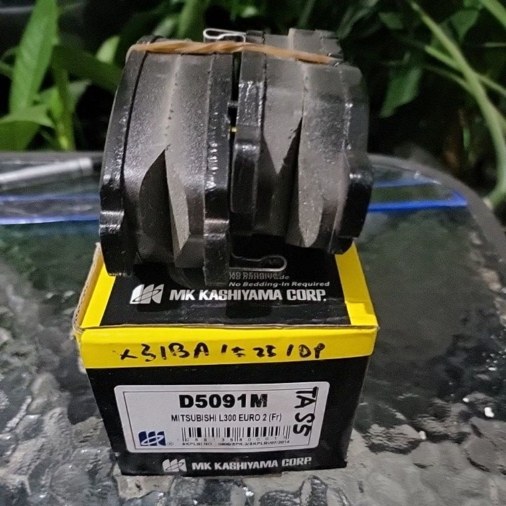 kampas rem depan l300 euro 2 merk mk kashiyama