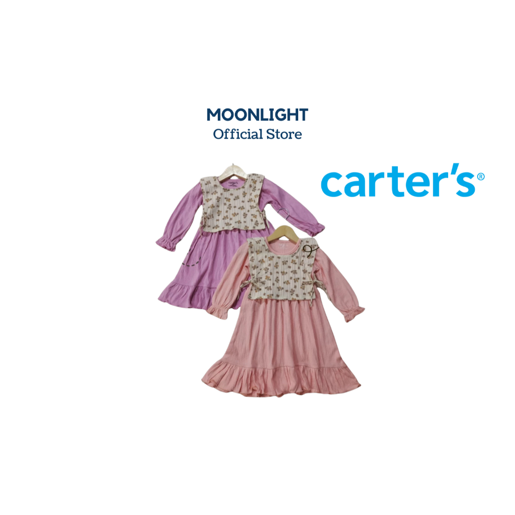 Gamis anak Korean style / Gamis anak branded / Gamis anak rompi Charter/ motif rompi menyesuaikan st