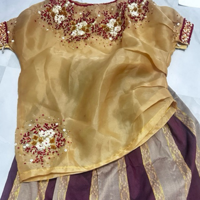 BAJU BODO DAN SARUNG ANAK ADAT BUGIS PAYET