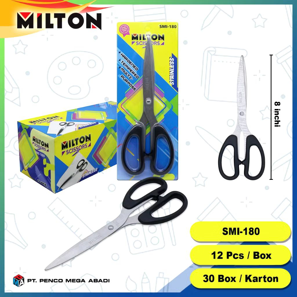 

Gunting Stainles Milton Smi 180 / 165 || Gunting Besar