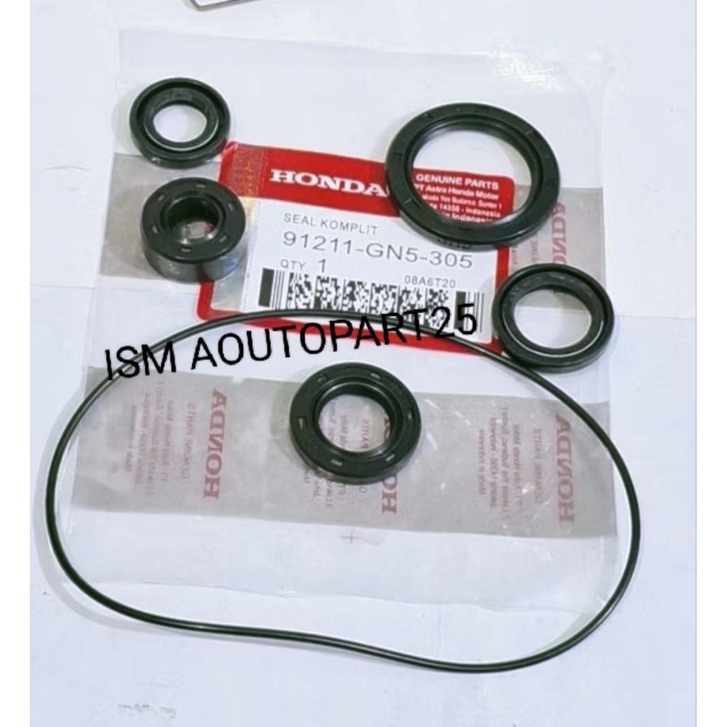 Seal Mesin Komplit Gn5 Honda Supra x lama,Grand, Legenda,Prima star,Win 100cc