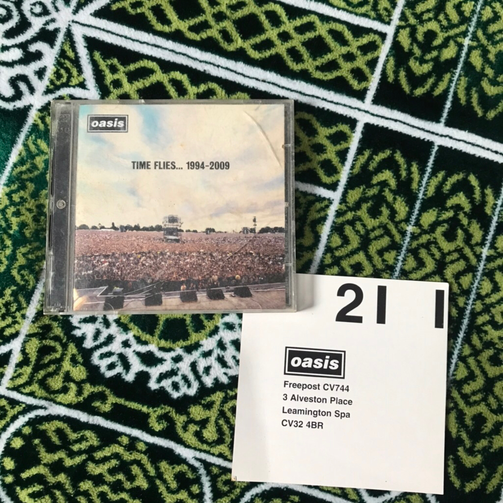 Oasis Time Flies 1994-2009 Cd Cds Archive best songs  Cd for vcds