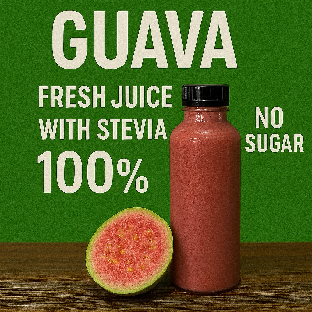 

Juicelicious Jus Buah Jambu Sehat With Stevia 100%, No Added Sugar - 250ml