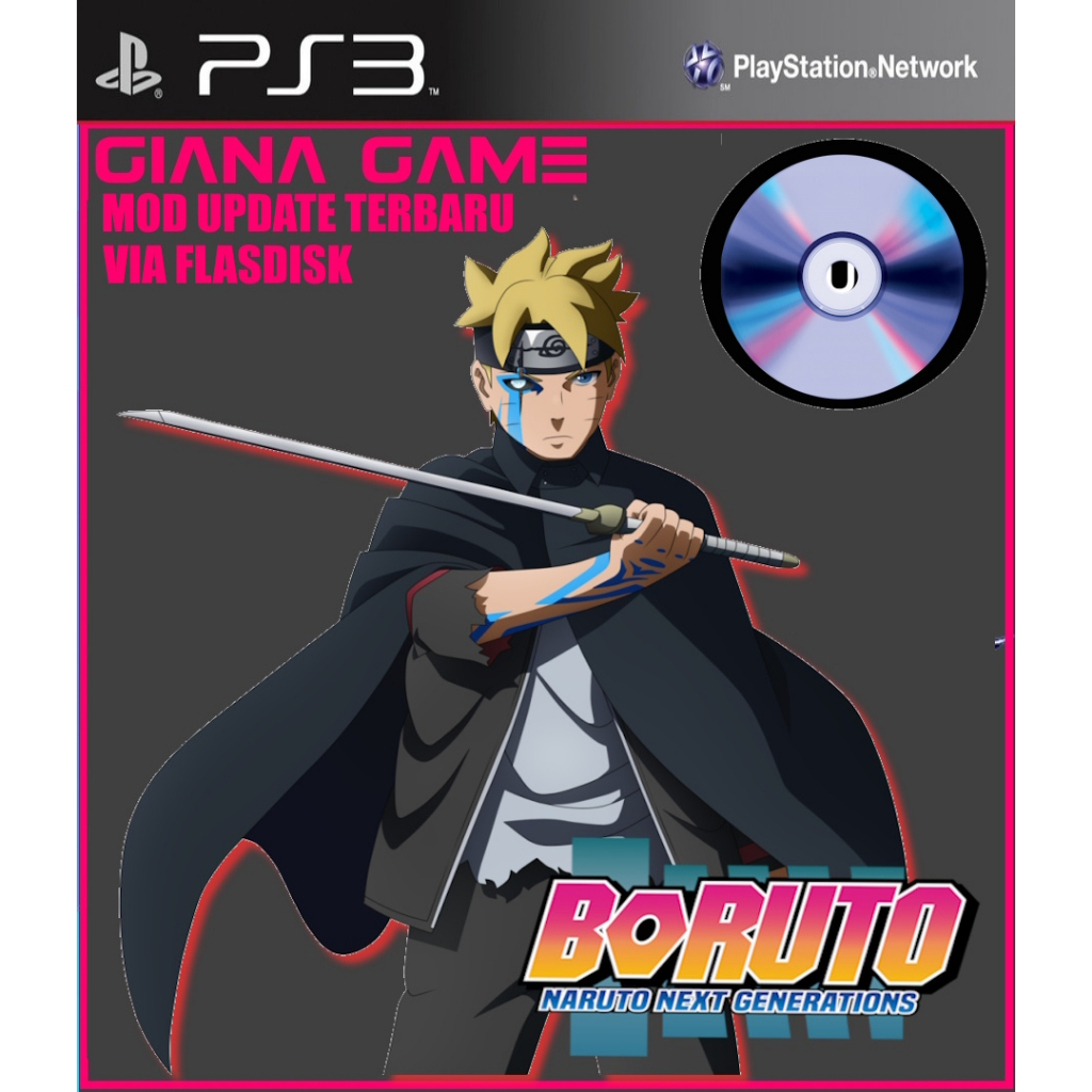 Bd dvd game ps3 naruto boruto mod