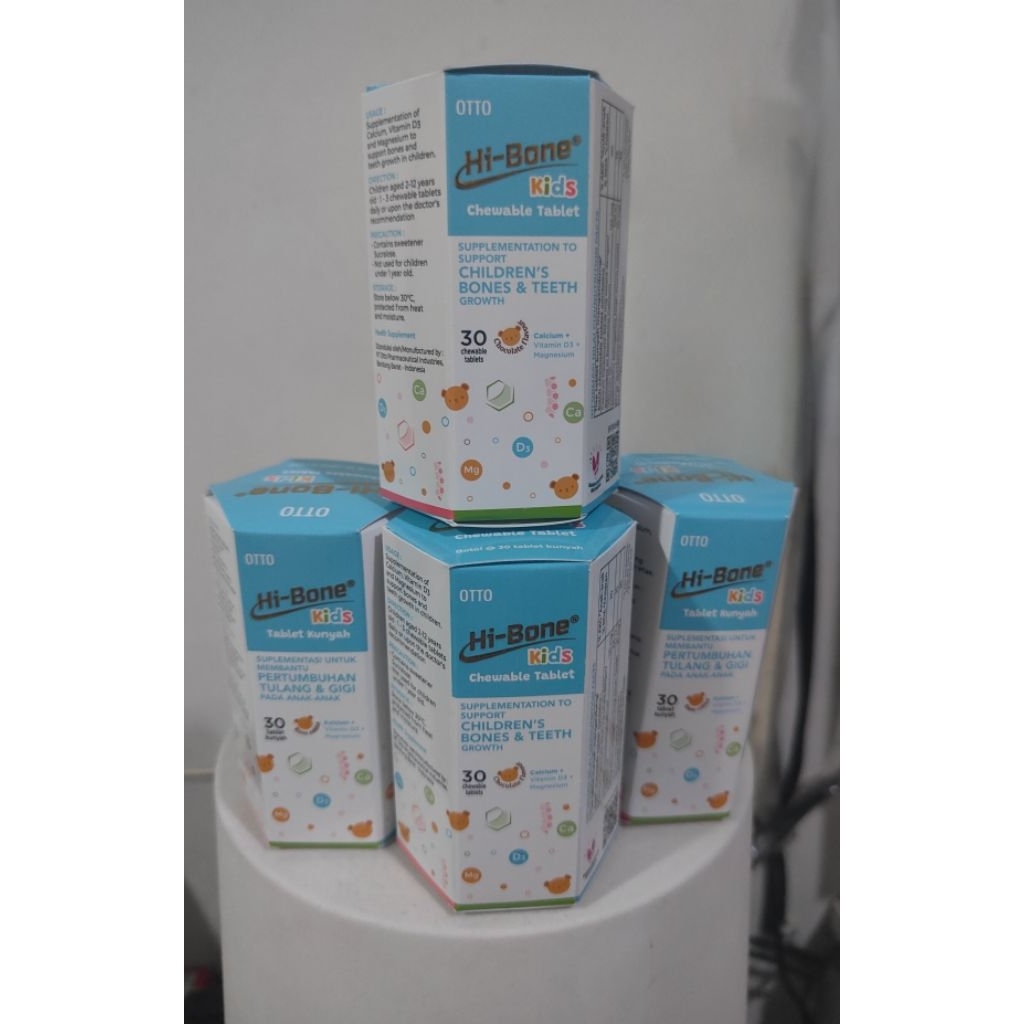 Hibone kids tablet kunyah 30 tab