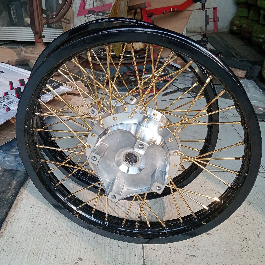 VELG PCX 160 RING 17/140/160 HITAM GLOSSY