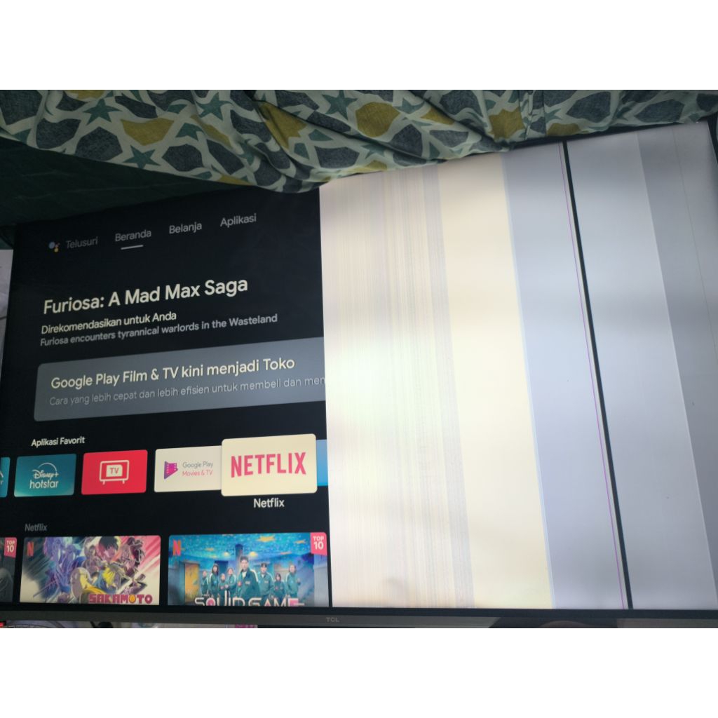 TV TCL 50Inch 50A20 MINUS