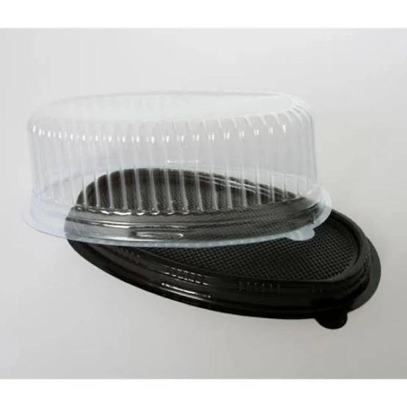 Mika Kue Tray Oval / CT OVAL / Mika Cake Tray Oval Kue Alas Coklat -10pcs