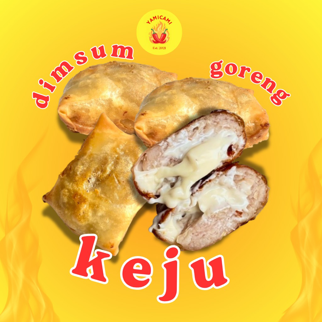 

DIMSUM GORENG KEJU LUMER BY YAMICAMI (ISI 4 PCS)